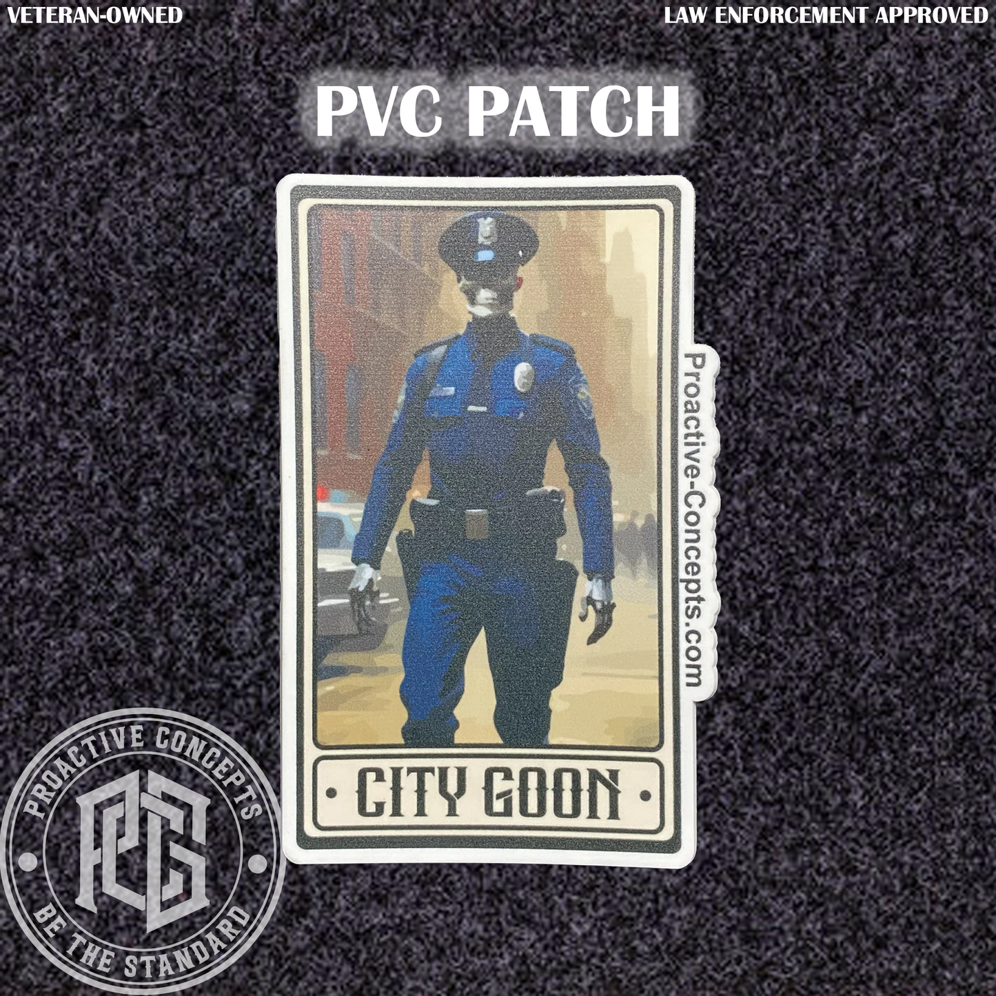 City Goon - PVC VELCRO PATCH
