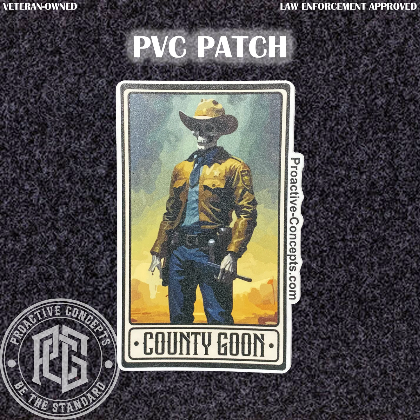 County Goon - PVC VELCRO PATCH