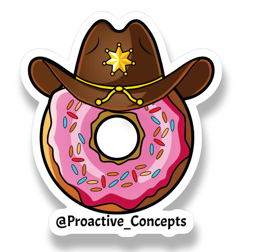 Deputy Donut - Sticker