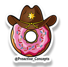 Deputy Donut - Sticker