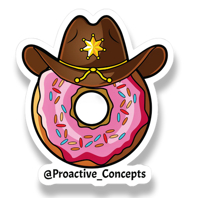 Deputy Donut - Sticker
