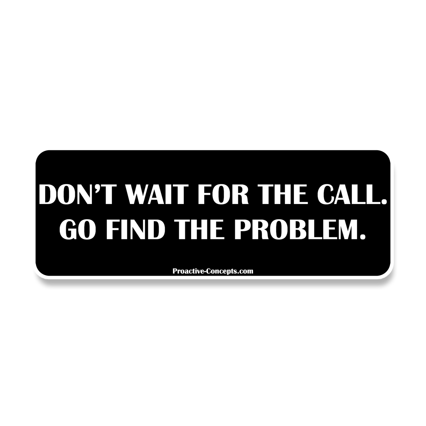 Find The Problem - Sticker