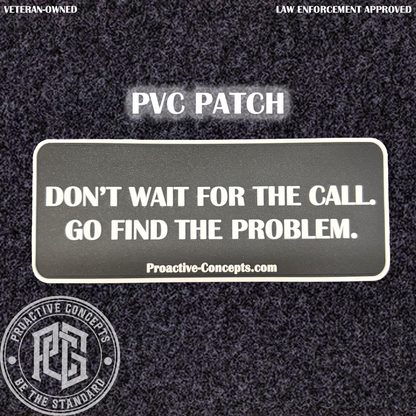 Find The Problem - PVC VELCRO PATCH