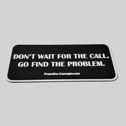 Find The Problem - PVC VELCRO PATCH