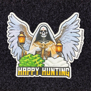 Happy Hunting - PVC VELCRO PATCH