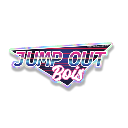 Jump Out Bois - Sticker