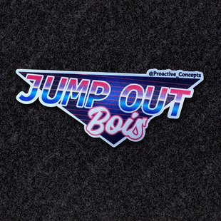 Jump Out Bois - VELCRO PATCH