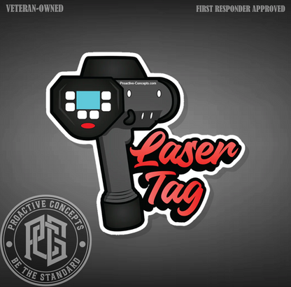 Laser Tag - Sticker
