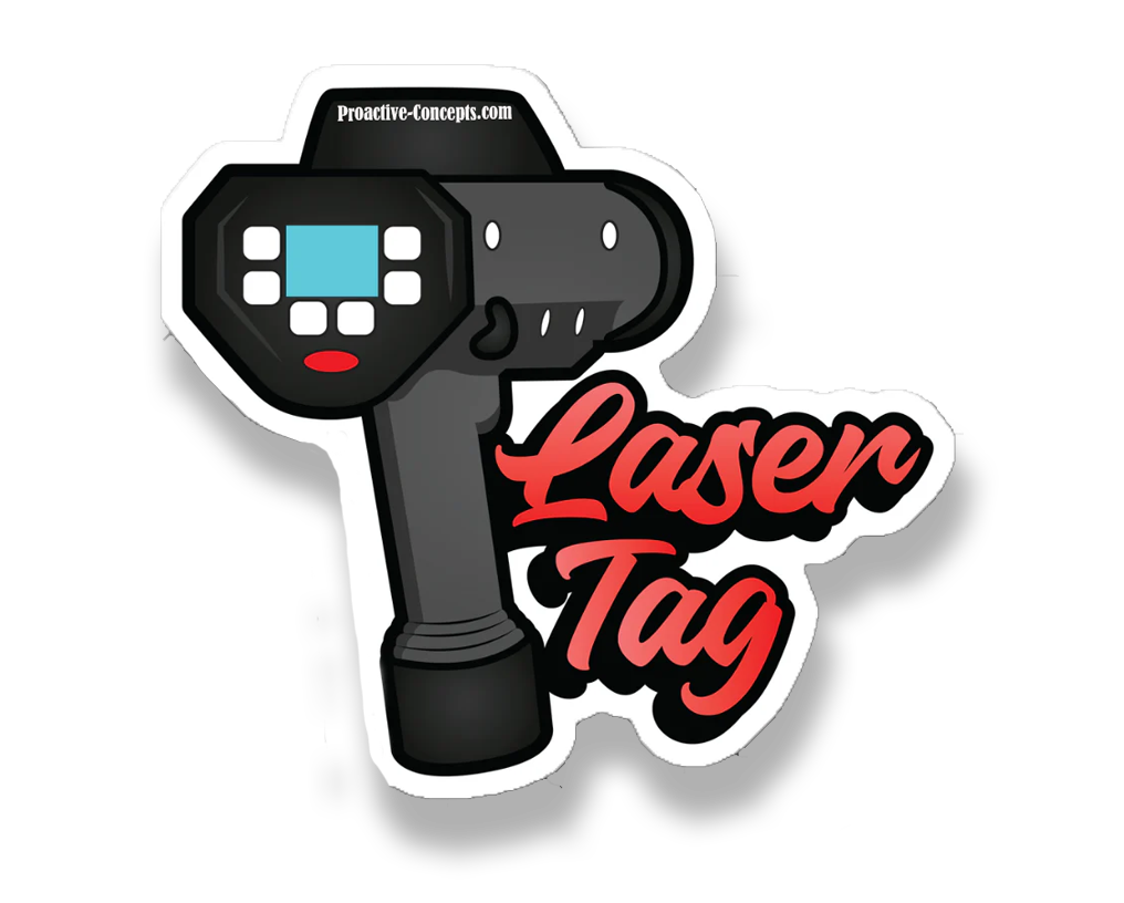 Laser Tag - Sticker