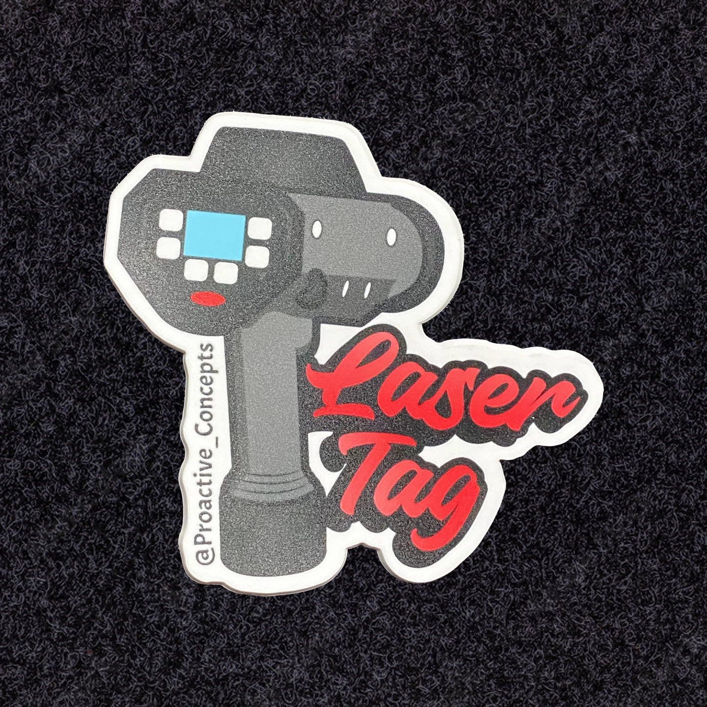 Laser Tag - PVC VELCRO PATCH