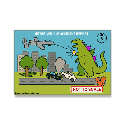 Not To Scale - Sticker