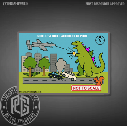 Not To Scale - Sticker