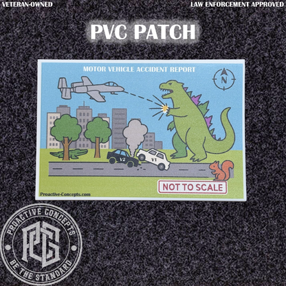 Not To Scale - PVC VELCRO PATCH