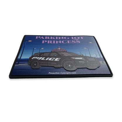 Parking Lot Princess- PVC VELCRO PATCH
