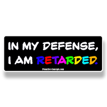 In My Defense - Sticker