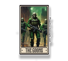 The Goons Card - Sticker