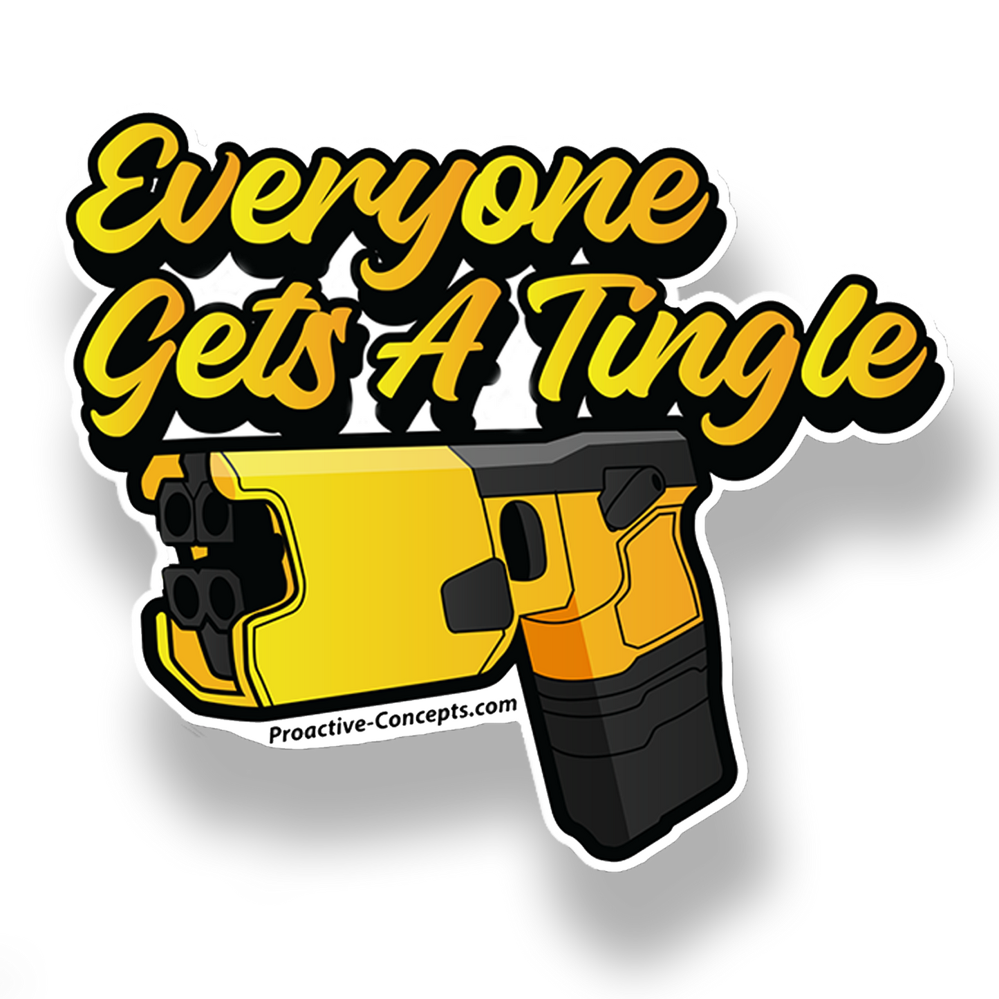 Everyone Gets A Tingle - Sticker