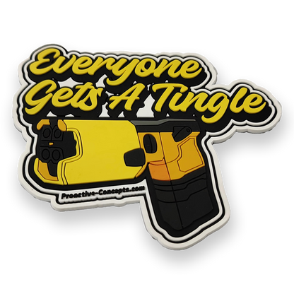 Everyone Gets A tingle - PVC VELCRO PATCH