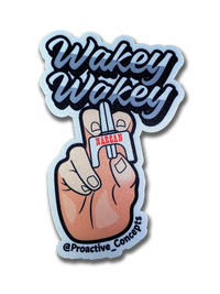 Wakey Wakey - VELCRO PATCH