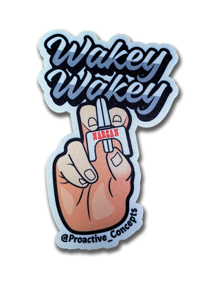 Wakey Wakey - VELCRO PATCH