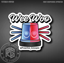 WEE WOO - Sticker