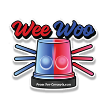 WEE WOO - Sticker