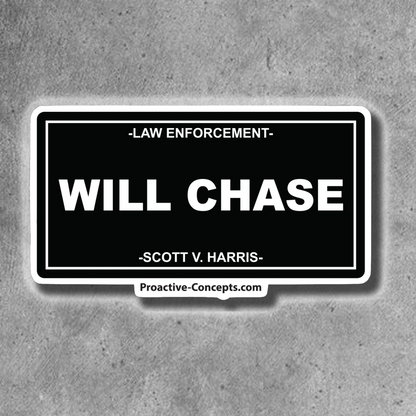 Will Chase - LP Sticker