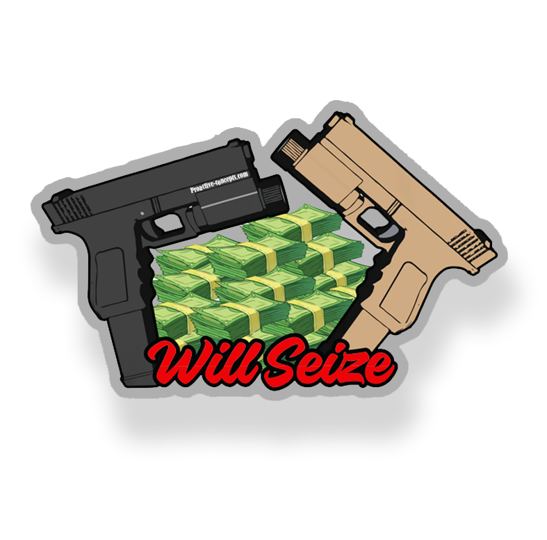 Will Seize - Sticker