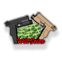 Will Seize - Sticker