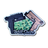 WILL SEIZE - VELCRO PATCH