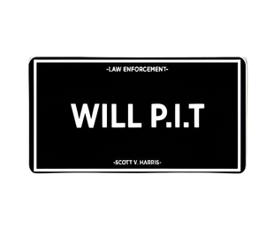 WILL P.I.T License Plate