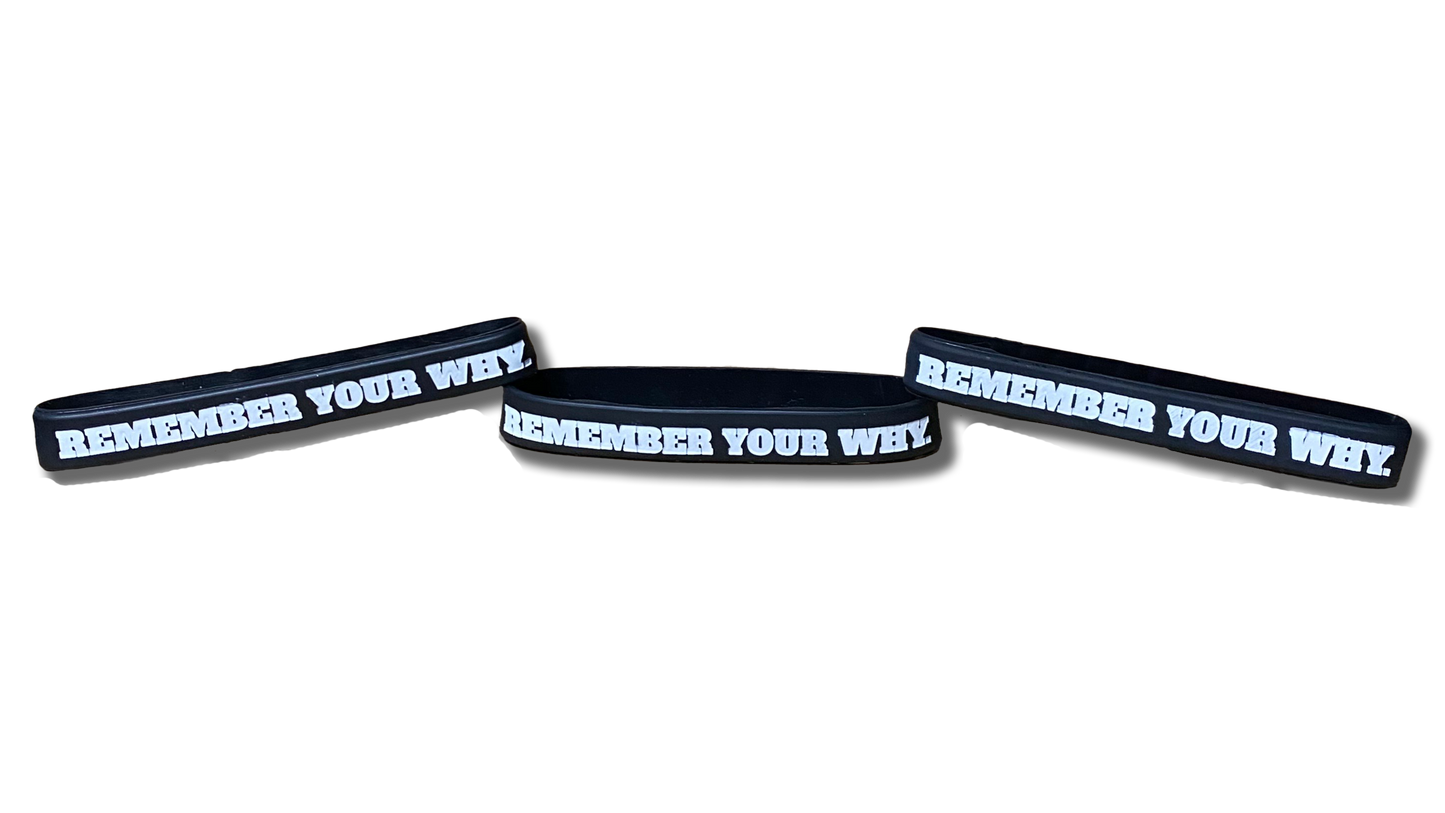Remember Your Why - Wristband